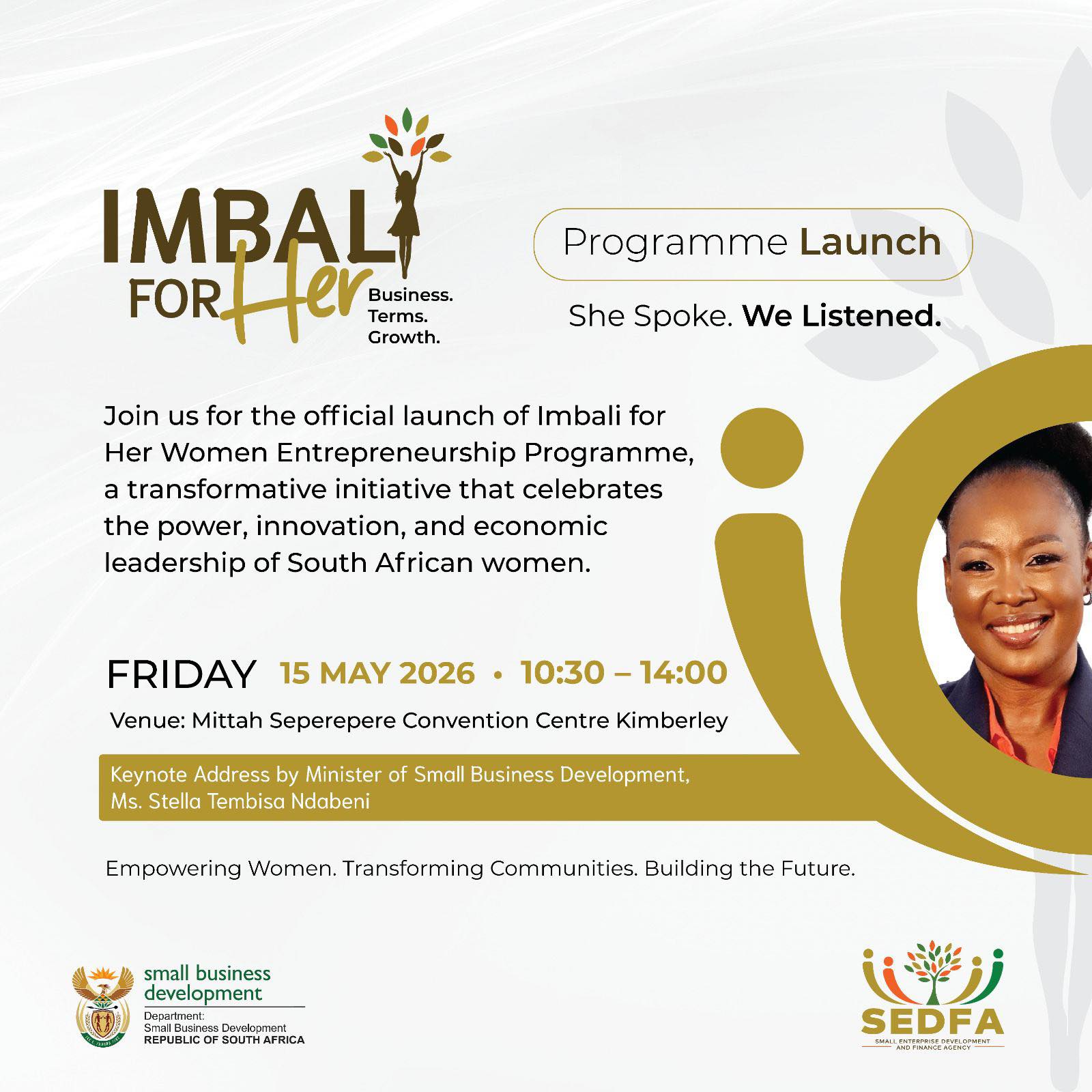 Imbali for Her programme